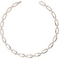 Orphelia Halskette für Damen, Sterling-Silber 925, Silber/Rosé, ZK-7209