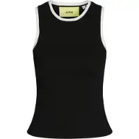 Jack & Jones Evelyn Comfy Jjxx ärmelloses T-shirt Schwarz L Damen Schwarz L
