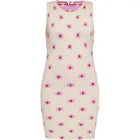 Mymo Kleid Damen CREME LILA ROT