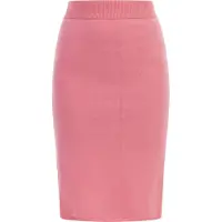 Mymo Strick Midirock Damen Rosa