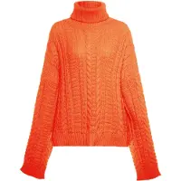 Mymo Pullover Damen orange