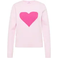 MO MyMo Strickpullover Damen rosa gemustert, XL/XXL 635785-0002-09946