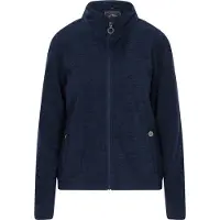 Dreimaster Fleecejacke Damen Marine Melange
