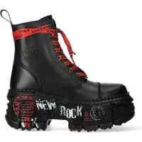 New rock Punk Plateau-Lederstiefel-WALL126CCT-C1