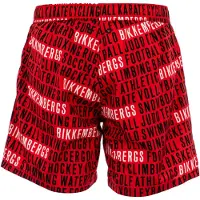 Bikkembergs Homme Maillots de bain Allover Rouge