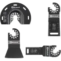 Einhell Multifunktionswerkzeug-Zubehör Multi-Tool-Set Ho,Ku 4tlg.