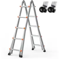 Vevor Teleskopleiter mit A-Rahmen