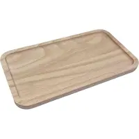 Playwood Holztablett Plateau Rechteck, 26cm