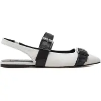 Karl Lagerfeld Ballerinas Konnie KL40186 Weiß