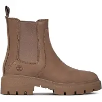 Timberland Cortina Valley Mid Chelsea Boot Taupe Gray Größe: 37.5 | Stiefel Outlet | Damen | Schwarz