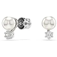 Swarovski 'Matrix' Damen Ohrstecker aus Metall - Silber 5694225