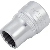 Hazet Doppel-6-Kant-Steckschlüssel-Einsatz 880AZ s: 3/8" Vierkant hohl 10 mm (3/8")