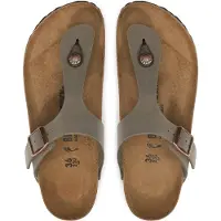 Birkenstock Damen Flip-Flops Grau 43393 Grösse 38