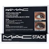 MAC Stack Micro Mascara für aufbaubares Volumen und präzise Definition, lang anhaltend, 8ml