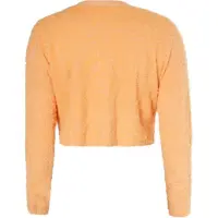 Mymo Strickjacke Damen orange