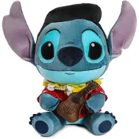 Kidrobot Sammelobjekt Disney: Lilo und Stitch- Blue Hawaii Elvis Stitch HugMe Vibrating Plüsch