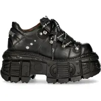 New rock Unisex Plateau Punk Metal Stiefel - M-TANK120N