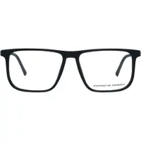 Porsche Design Square Black Mens Grasses Frames