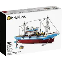 LEGO Bricklink 910010 Großer Fischkutter