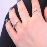 MYC Paris Elise Ring - Silber und Kristall