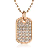 Tommy Hilfiger 'Finec' Damen Edelstahlkette mit Anhänger - Rosé 2700749