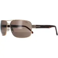Carrera 8063/S 0OZ SP gold mit havanna bronze polarisierte Sonnenbrille