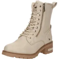 Mustang Damen TEX Stiefelette gefüttert Beige