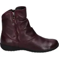 Josef seibel Naly 24 Frauen Leder Lässige Stiefelette Mit Seite Reißverschlüsse Burgundy – undefined / Burgund