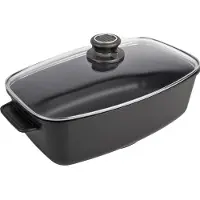 Gastrolux Bräter m. Deckel, 38x22x16cm ohne Induktion 800