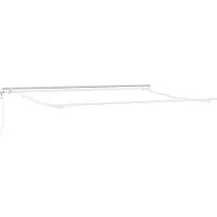 vidaXL Ausziehbare Markise Mehrfarbig 450 x 300 cm Stoff und Aluminium