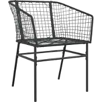 vidaXL 9-teiliges Garten-Esszimmerset aus schwarzem Polyrattanglas