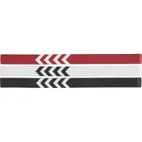 Hummel Haarband - 3er-Pack - Weiß/Schwarz/Rot - - One Size - Haarschmuck