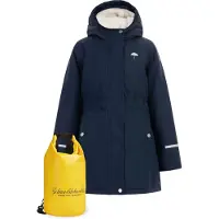 Schmuddelwedda Mädels Anorak + Tagesrucksack - Set in Marine | Gr.: 116