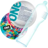 One Pleasure Plus - Kondom mit Innenrippen (12 Stk.)