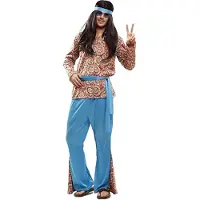 My Other Me Fun Company Psychedelisches Hippie-kostüm