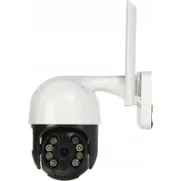 APTI IP-KAMERA EXTERN DREHBAR ICSEE-W81SD Wi-Fi Vollfarbe - 8 Mpx 4K UHD 3 6 mm