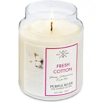 Purple River Kerzen Duftkerze Fresh Cotton