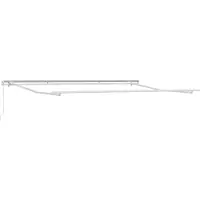 vidaXL Einziehbare Markise Orange und Braun 450 x 300 cm