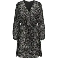 ONLY Druckkleid "ONLCERA 3/4 SHORT DRESS WVN NOOS" Sommerkleid