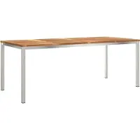 vidaXL Outdoortisch-Set 9 Stk. 200 x 90 x 75 cm