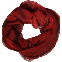 Dolce&Gabbana Seidenschal Rot Ombre