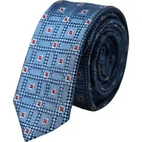 Dolce&Gabbana Blaue geometrische Krawatte