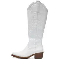 Smile Favorites Cowboylaarzen hoog Wit