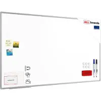 Allboards Keramik-Magnettafel emailliert P3 170x100 cm, Alurahmen