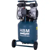 HBM Vertikaler Flüsterkompressor, 24 Liter