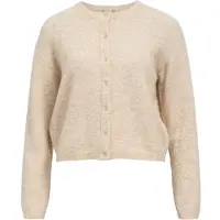 Object Damen Pullover & Cardigans Objagate L/s Re Knit Cardigan Noos - Beige - Größe XS