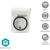 Nedis Wifipo130fwt Intelligenter Stecker