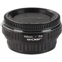 K&F Concept K&F Objektivadapter Nikon F - Pentax K (mit Glas)