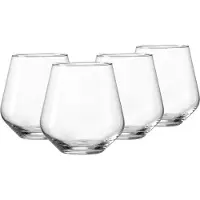 Ritzenhoff & Breker Wasserglas 4er Set Rumba, Becher, Glas, Klar, 470 ml, 820386
