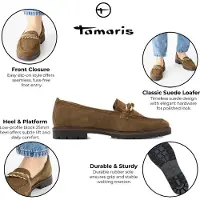 Tamaris Leder-Mokassin